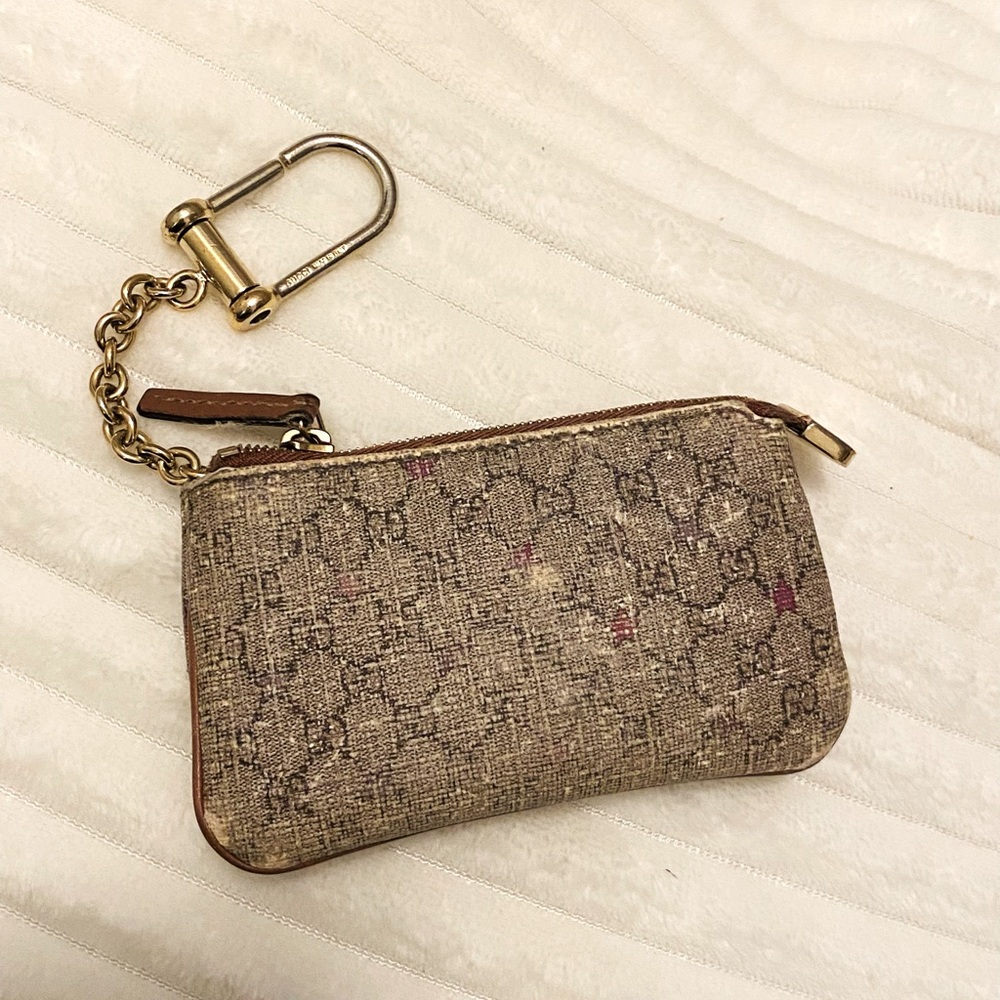 GUCCI Key Chain Coin Pouch Preloved
